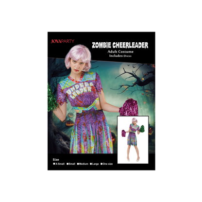 Zombie Cheerleader Kostuum Dames