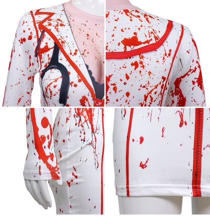 Bloederige Sexy Zuster Kostuum