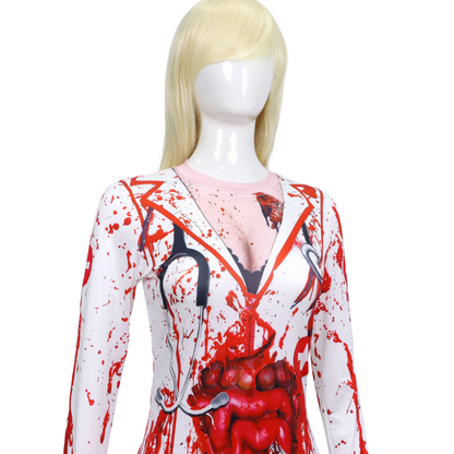 Bloederige Sexy Zuster Kostuum